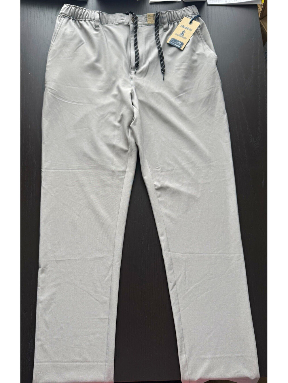Chubbies NWT The World's Grayests Everywear Performance Pants Men's XL 32” Gray